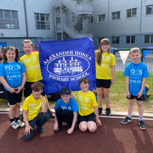 Image of pupils at the Festival of Youth Sports